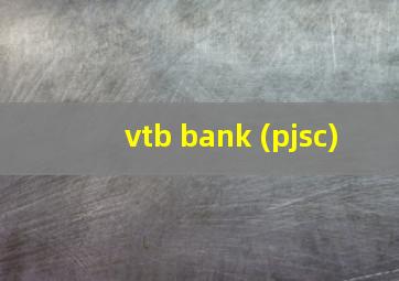 vtb bank (pjsc)